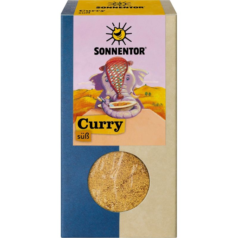Sonnentor Curry süß, Packung - Produktbild