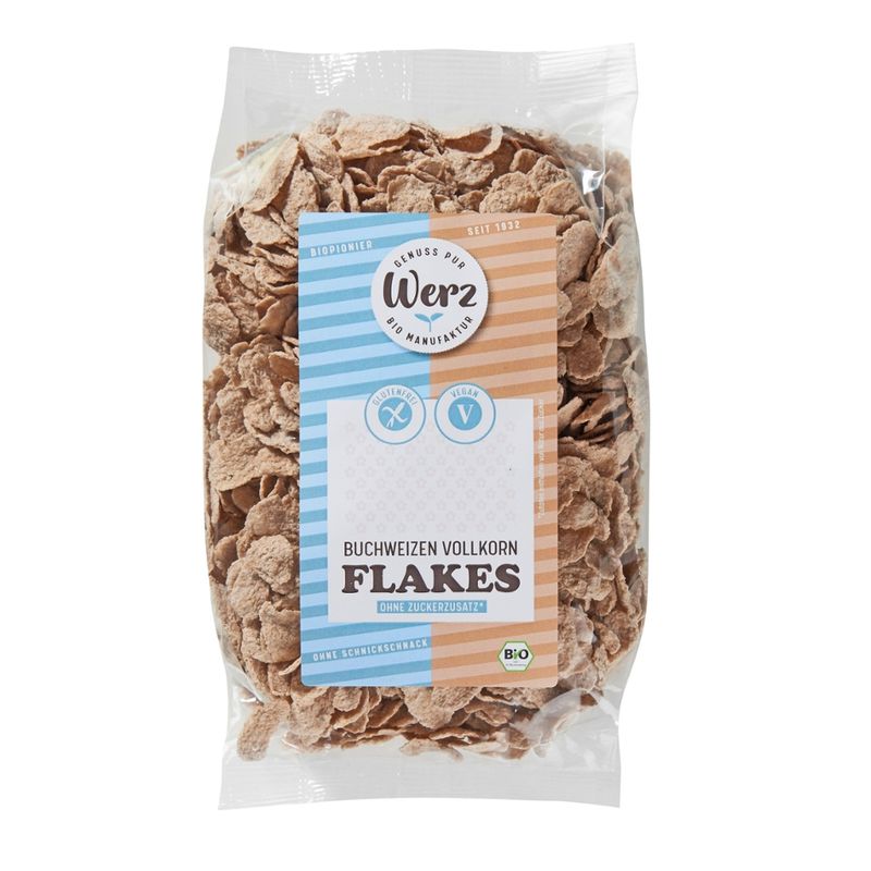 Naturkornmühle Werz Buchweizen Flakes, glutenfrei - Produktbild