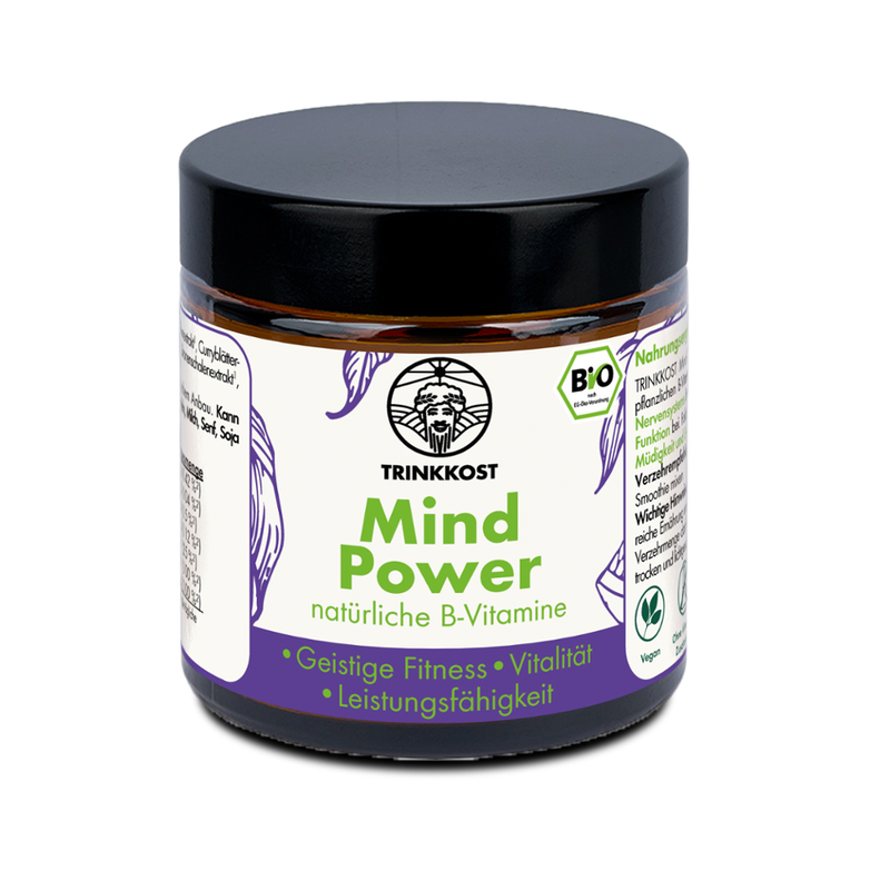 TRINKKOST TRINKKOST Mind Power Vitamin B Komplex aus Pflanzenextrakten - Produktbild