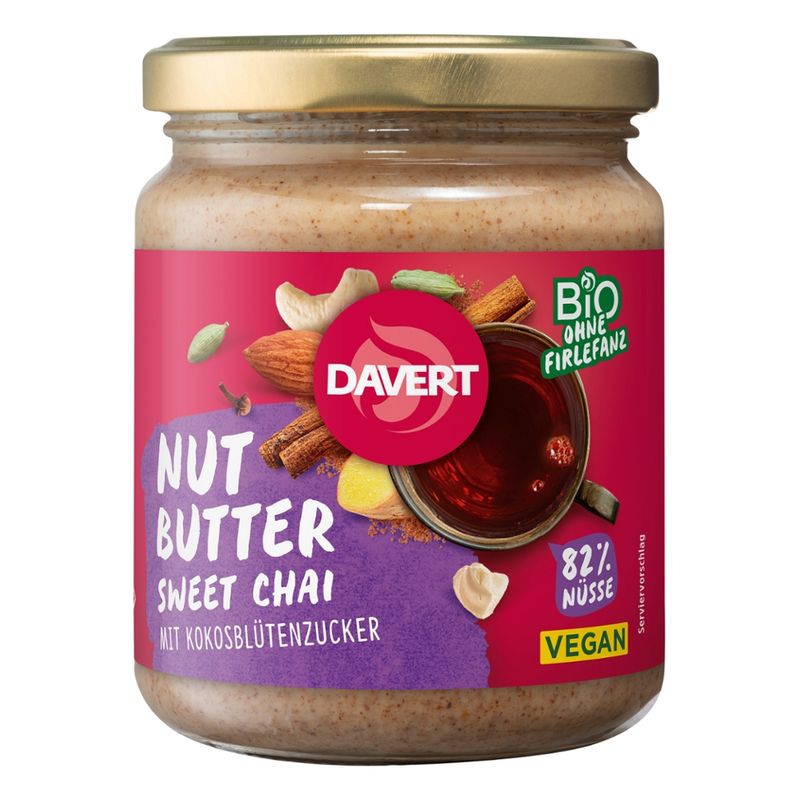 Davert Nut Butter Sweet Chai 250g - Produktbild
