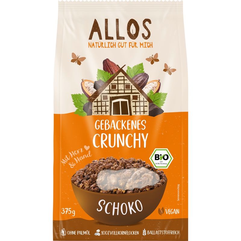 Allos Gebackenes Crunchy Schoko - Produktbild