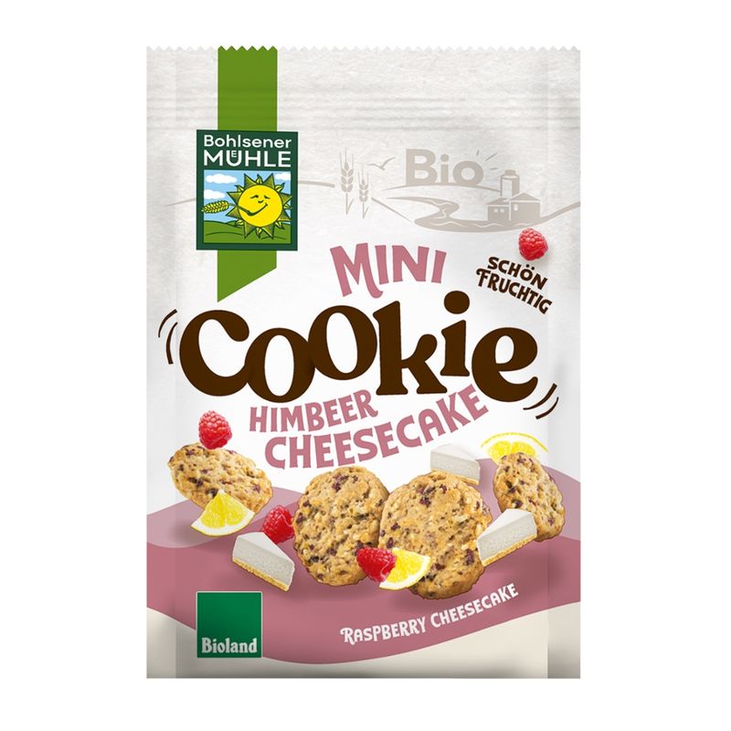 Bohlsener Mühle Mini Cookie Himbeer Cheesecake - Produktbild