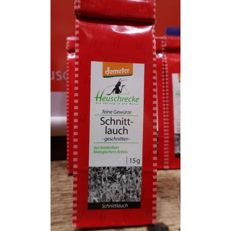 Heuschrecke Schnittlauch, Demeter, geschnitten, Winterhecke, kbA - Produktbild