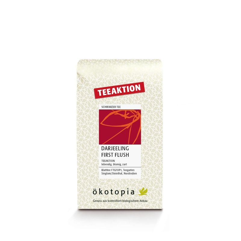 Ökotopia  Darjeeling First Flush kbA 250g Teeaktion SR - Produktbild