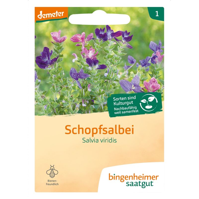 Bingenheimer Saatgut Schopfsalbei - Produktbild