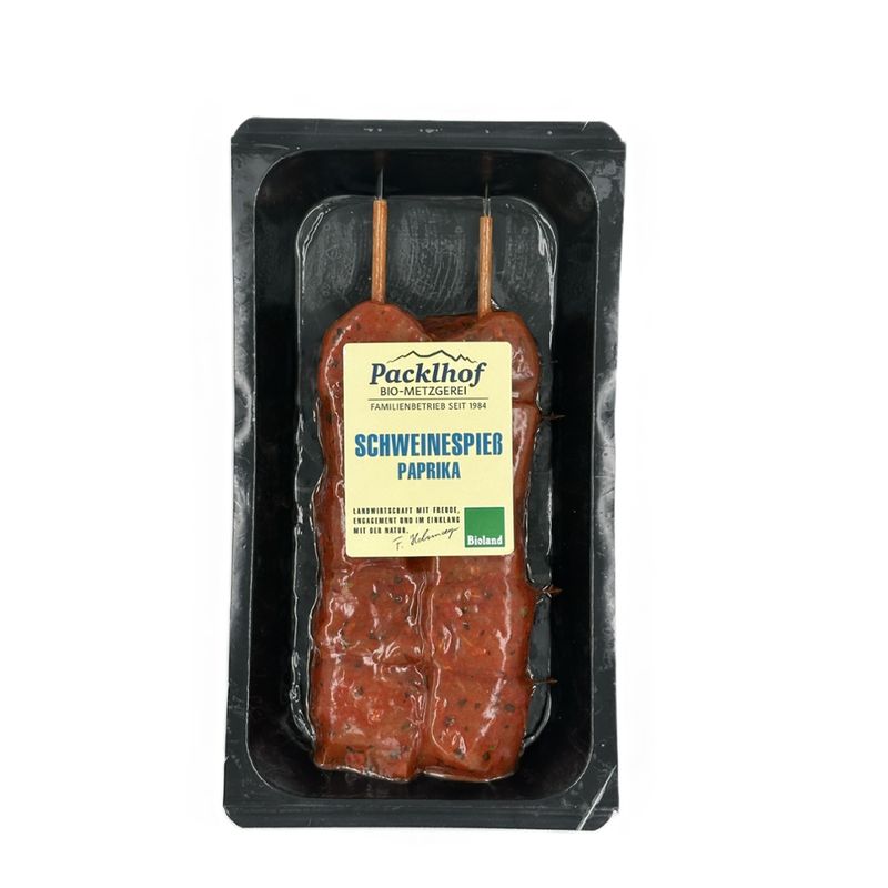 Packlhof Schweinespieße Paprika - Produktbild