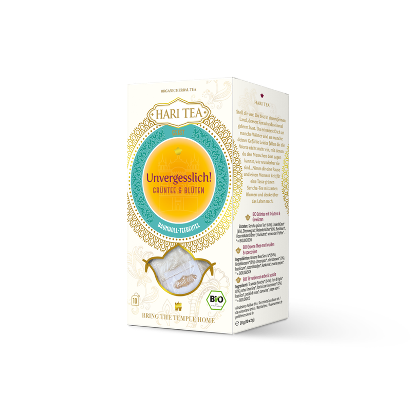 Hari Tea Hari Tea  Grüntee & Blüten - Unvergesslich! - Produktbild