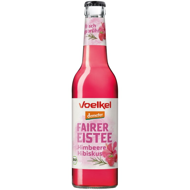 Voelkel Fairer Eistee Himbeere Hibiskus - Produktbild
