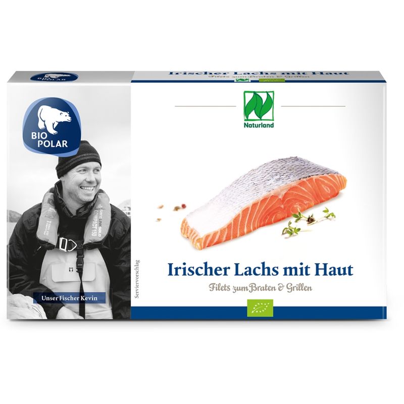 Biopolar Irischer Lachs mit Haut - Produktbild
