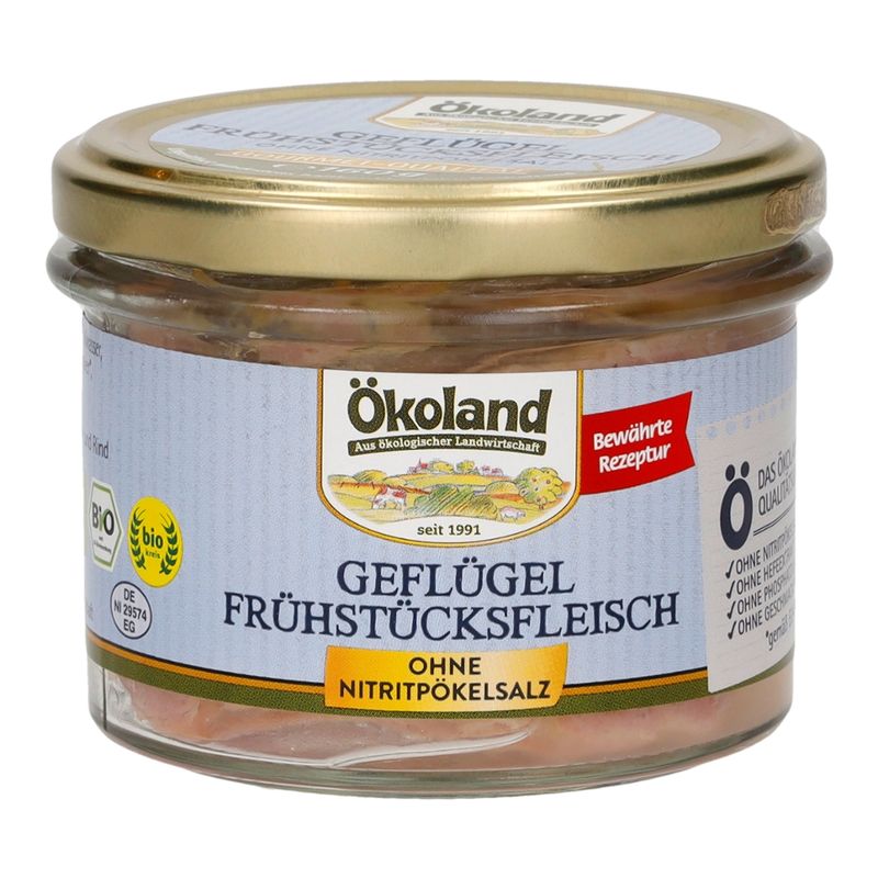 ÖKOLAND Geflügel-Frühstücksfleisch in Gourmet-Qualität - Produktbild