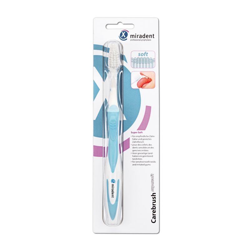 miradent miradent Carebrush Supersoft, Zahnbürste - Produktbild