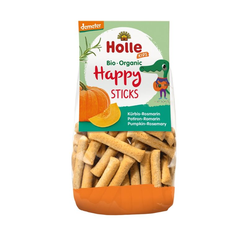 Holle  Bio-Happy Sticks Kürbis-Rosmarin - Produktbild