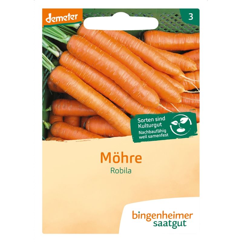 Bingenheimer Saatgut Robila - Möhre, nussig-mild (Saatgut) - Produktbild