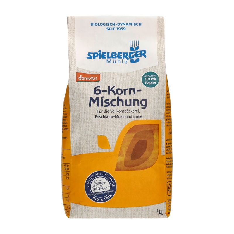 Spielberger Mühle 6-Korn-Mischung, demeter - Produktbild