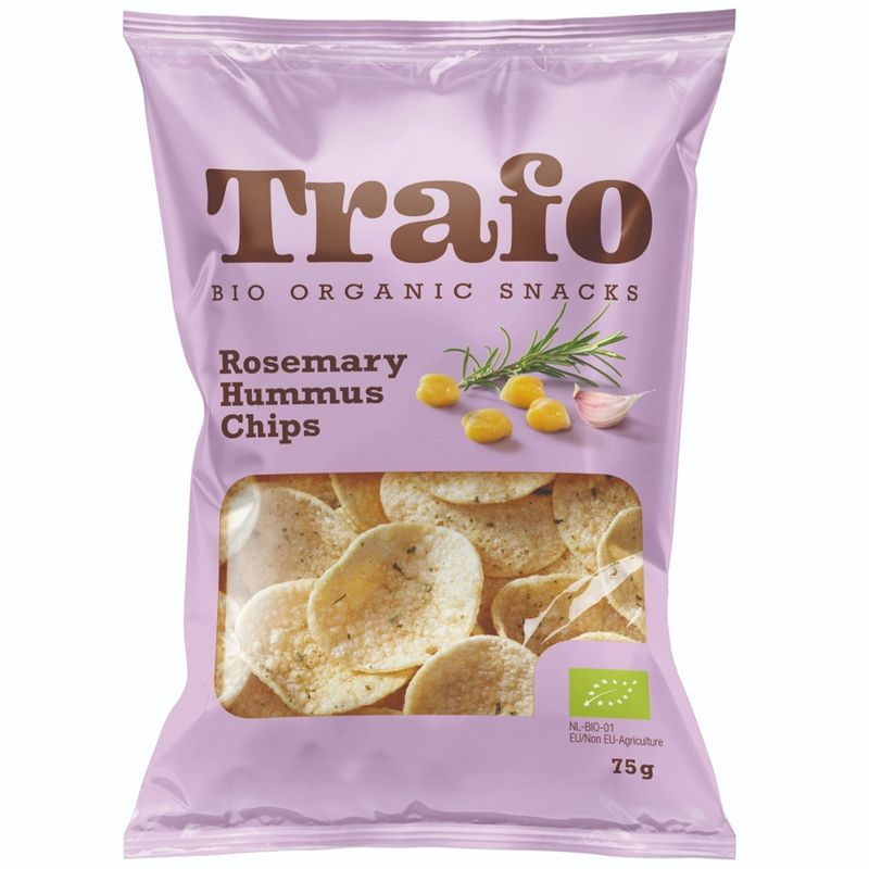 Trafo Hummus Chips Rosmarin - Produktbild