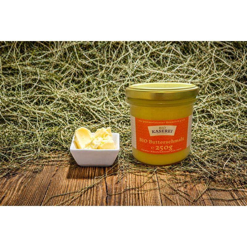 Biokäserei Walchsee  Bio Butterschmalz im Glas 250g - Produktbild