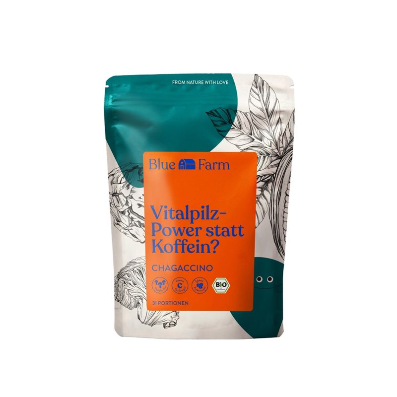 Blue Farm Blue Farm Chagaccino (bio) mit Vitalpilz Chaga - Produktbild