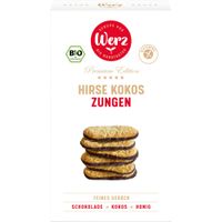 Hirse Kokos Zungen mit Schokolade, glfr, BIO - Produktbild