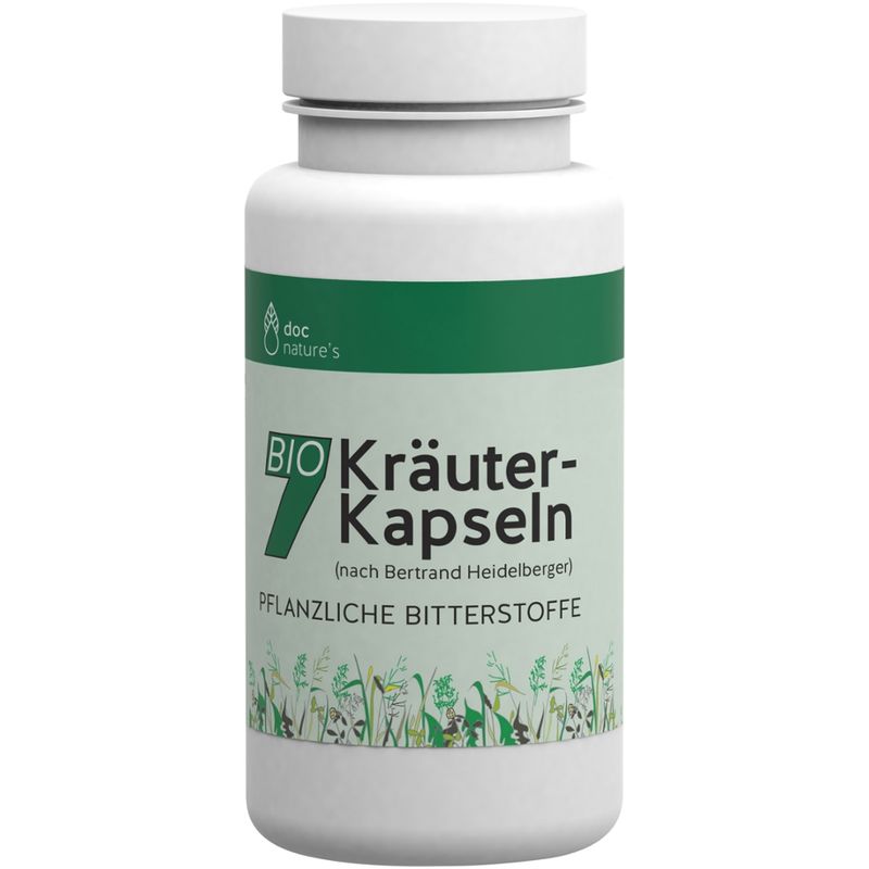 GESUND & Leben Reformqualität seit 1995 doc nature's BIO 7 Kräuter-Kapseln - Produktbild