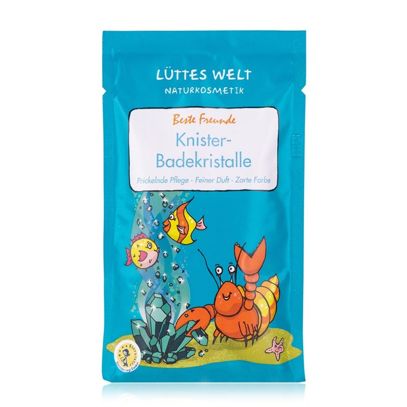 Lüttes Welt Naturkosmetik Knisterbad "Beste Freunde" - Produktbild