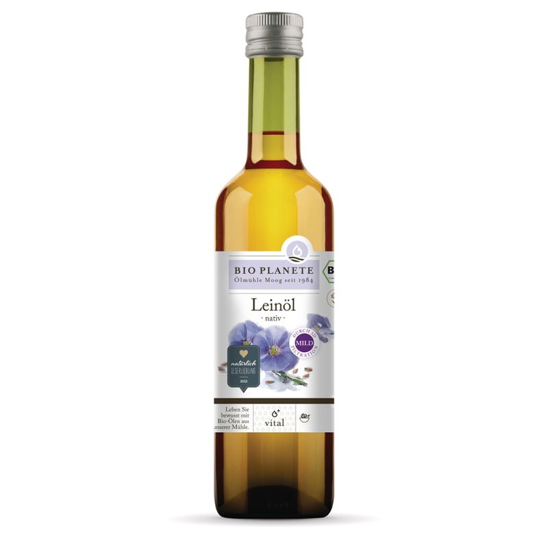 BIO PLANÈTE Leinöl nativ (3D-Filtration) - Produktbild
