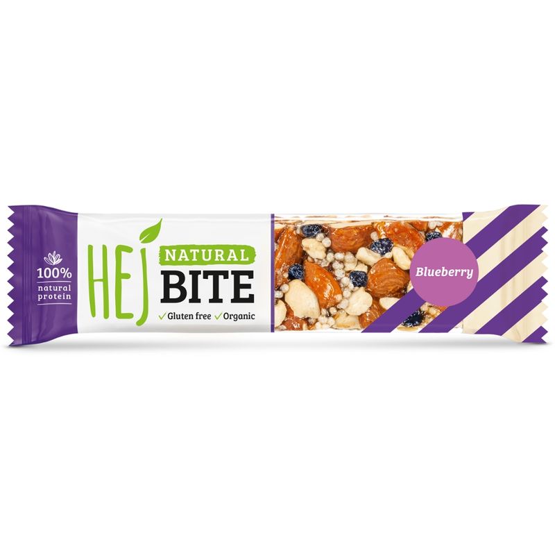 HEJ Natural HEJ Bite Blueberry, glutenfrei, vegan - Produktbild