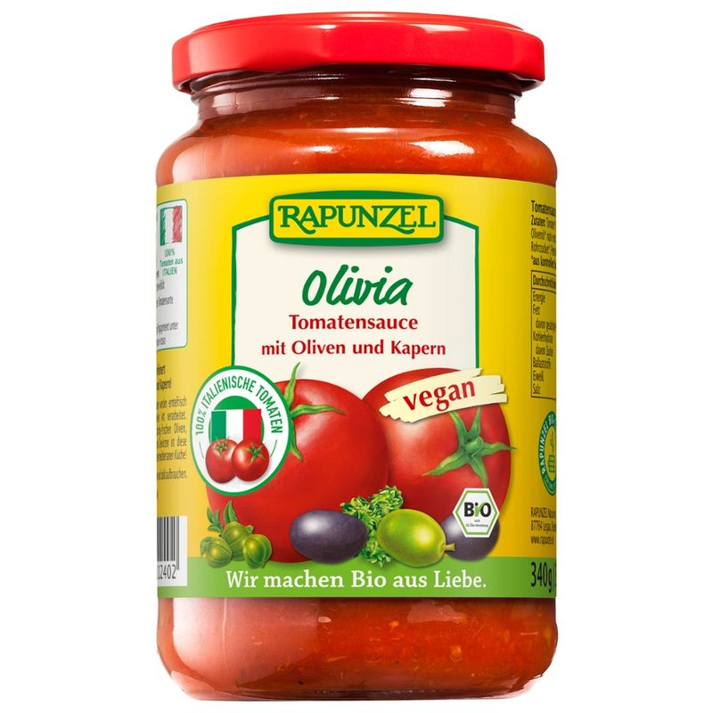 Rapunzel Tomatensauce Olivia - Produktbild