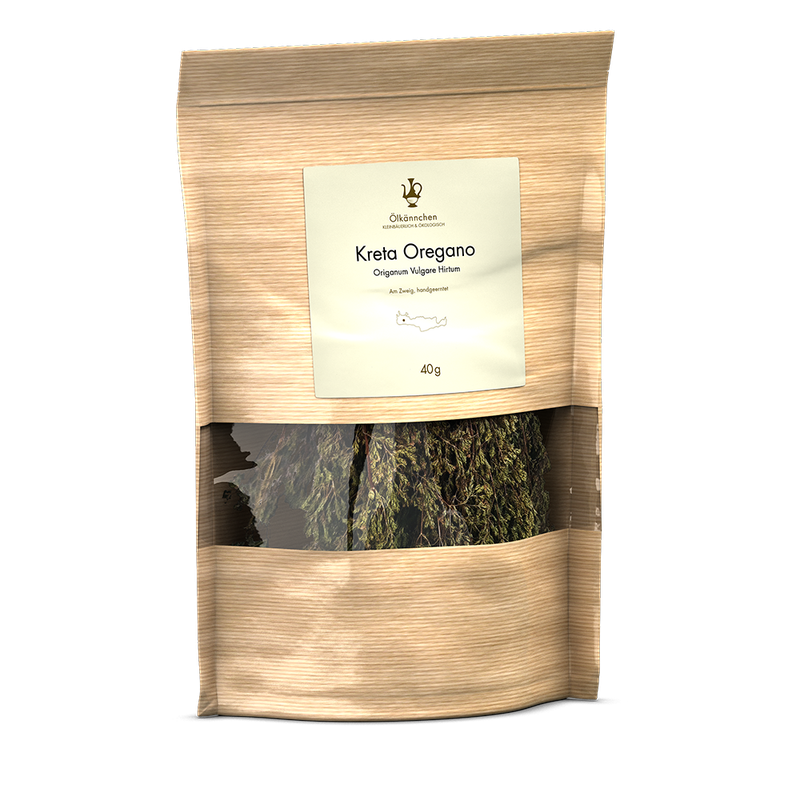 Ölkännchen Ölkännchen Oregano am Zweig,  Kreta GR 40g-Tüte - Produktbild