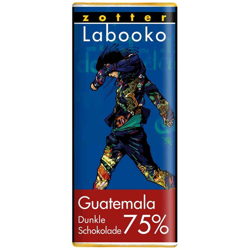 Zotter Schokolade Labooko Mini  75% Guatemala - Produktbild