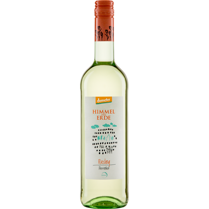 Riegel Eigenmarke 'Himmel und Erde' Riesling Demeter QW Herrenhof - Produktbild