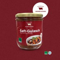BIOLAND Saft-Gulasche im Glas 380g - Produktbild
