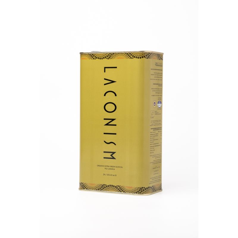 Minos Organic Olive Oil 3 liter Tin - Produktbild