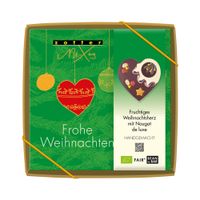Fruchtiges Weihnachtsherz mit Nougat de luxe - Produktbild
