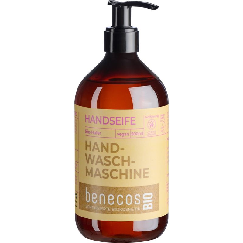 benecos benecosBIO Handseife BIO-Hafer - HANDWASCHMASCHINE - Produktbild