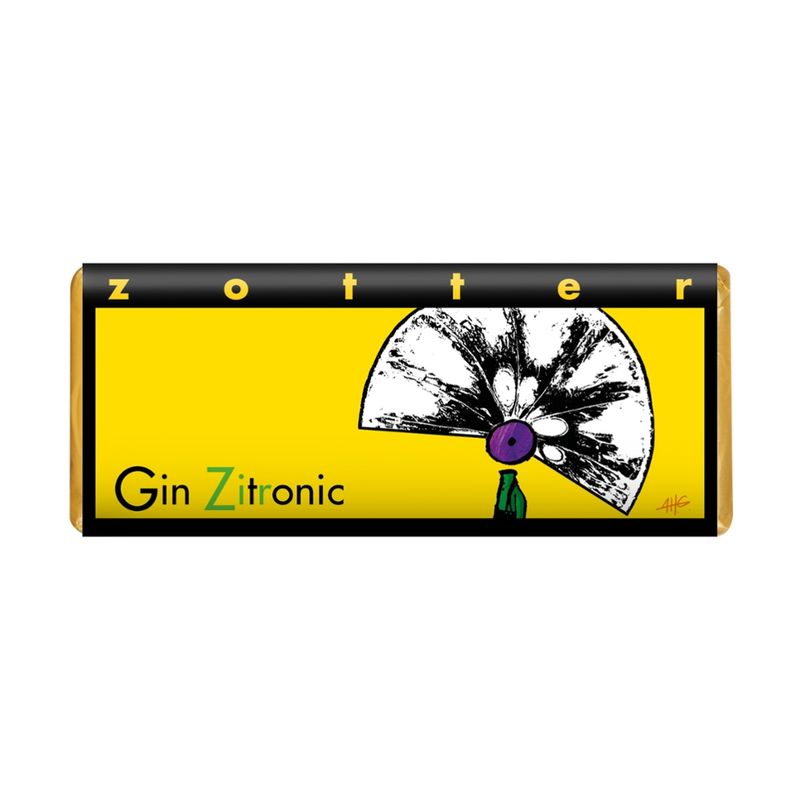 Zotter Schokolade Gin Zitronic (++) - Produktbild