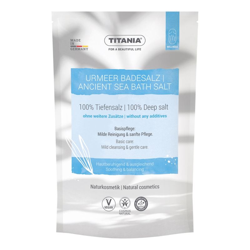 TITANIA® URMEER SALZ, 450 G, IM STANDBODENBEUTEL - Produktbild