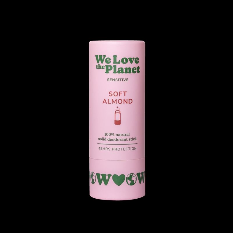 We Love The Planet We Love The Planet - Natürlicher Deo-Stick - Soft Almond Sensitive (ohne Natron und hypoallergen) - Produktbild