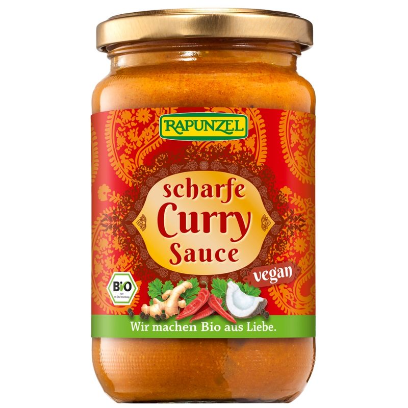 Rapunzel Curry-Sauce scharf - Produktbild