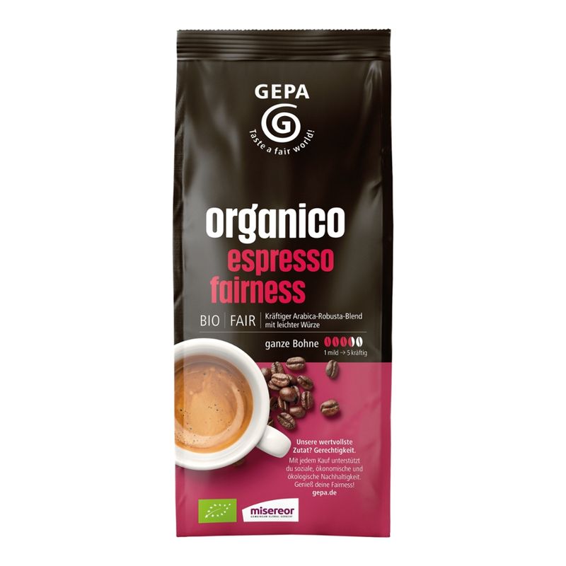 GEPA - The Fair Trade Company Bio organico espresso fairness - Produktbild