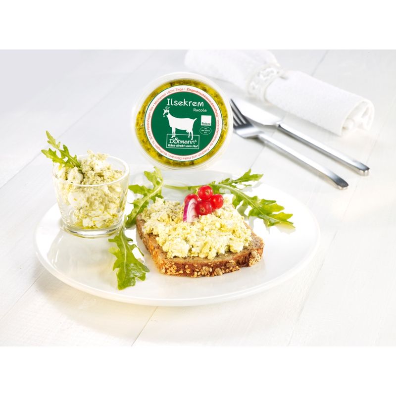 Dörmanns Ilsekrem Rucola - Ziegenfrischkäse - Produktbild
