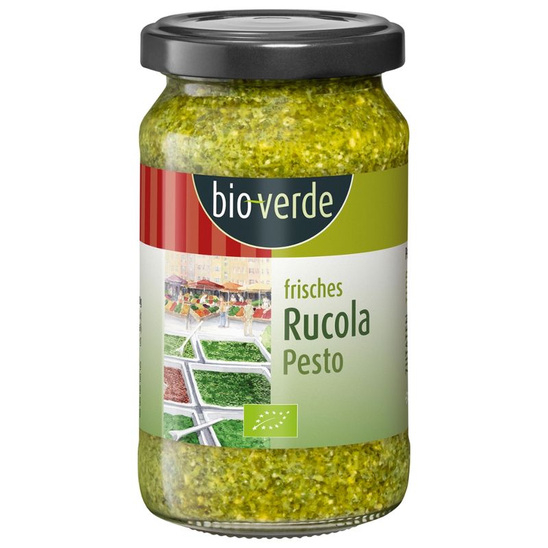 bio-verde Pesto Rucola - frisch 165 g - Produktbild