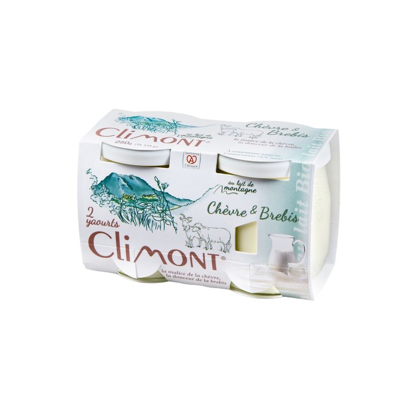 Vallée Verte Yaourt mi-chèvre mi-brebis Bio - Produktbild