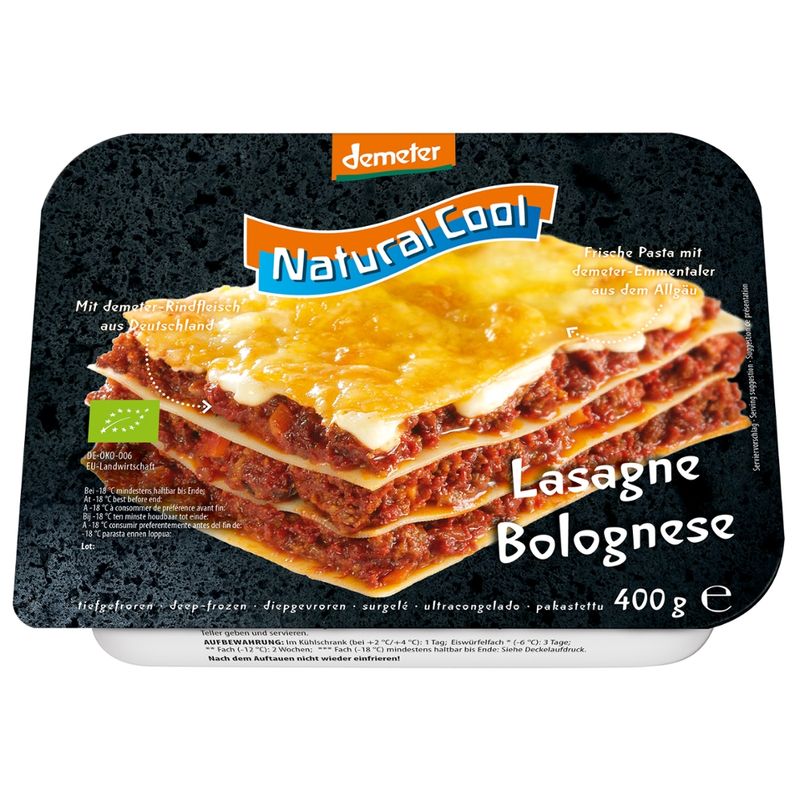 Natural Cool Lasagne Bolognese - Produktbild