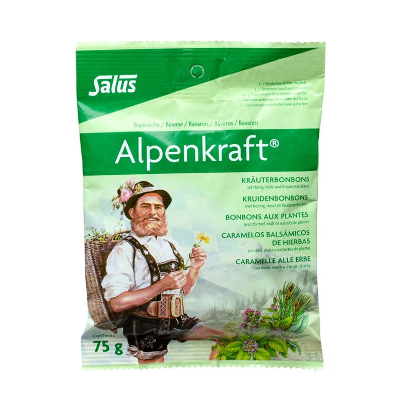 Salus® Bayerische Alpenkraft® Kräuterbonbons - Produktbild