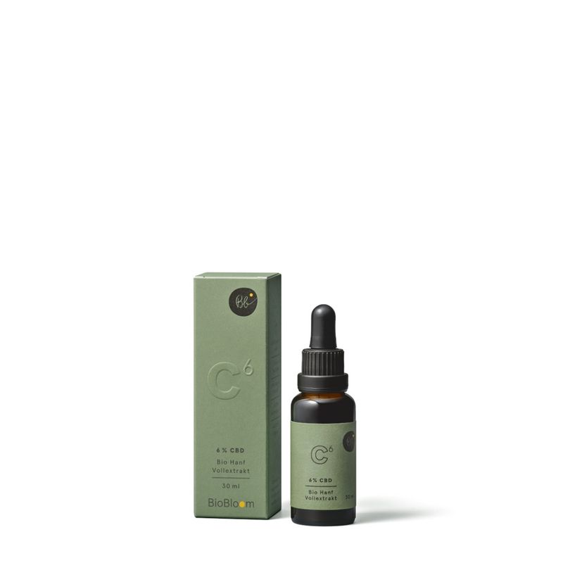 BioBloom Bio CBD Mundöl 6% 30ML - Produktbild