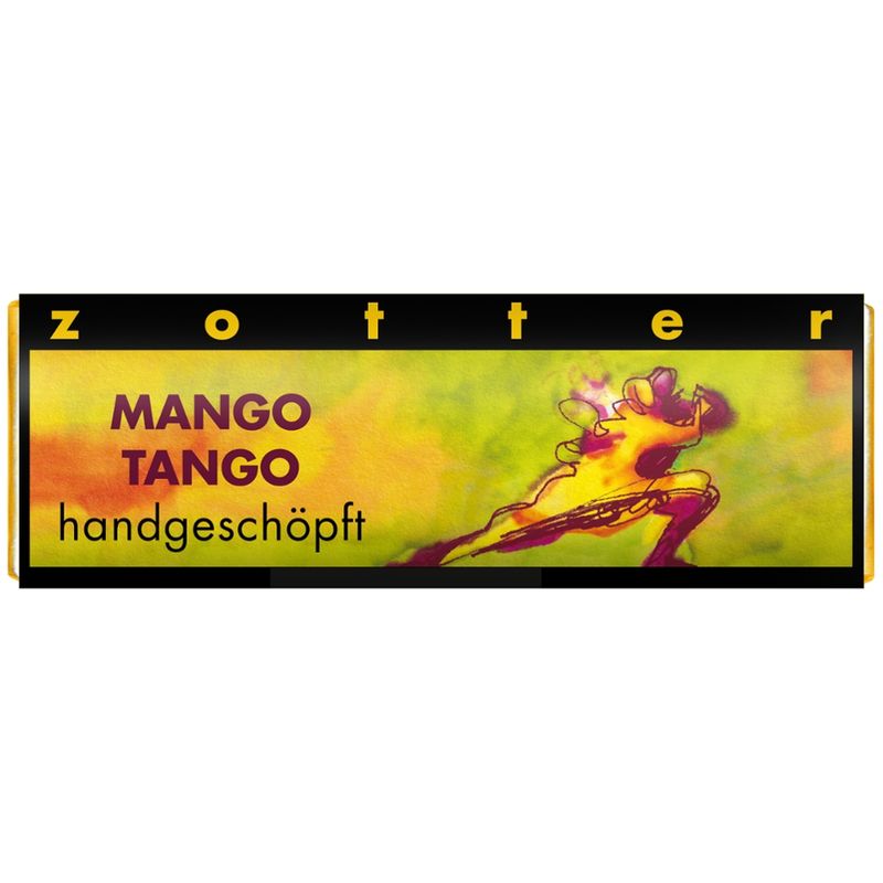 Zotter Schokolade Schoko-Mini Mango Tango - Produktbild