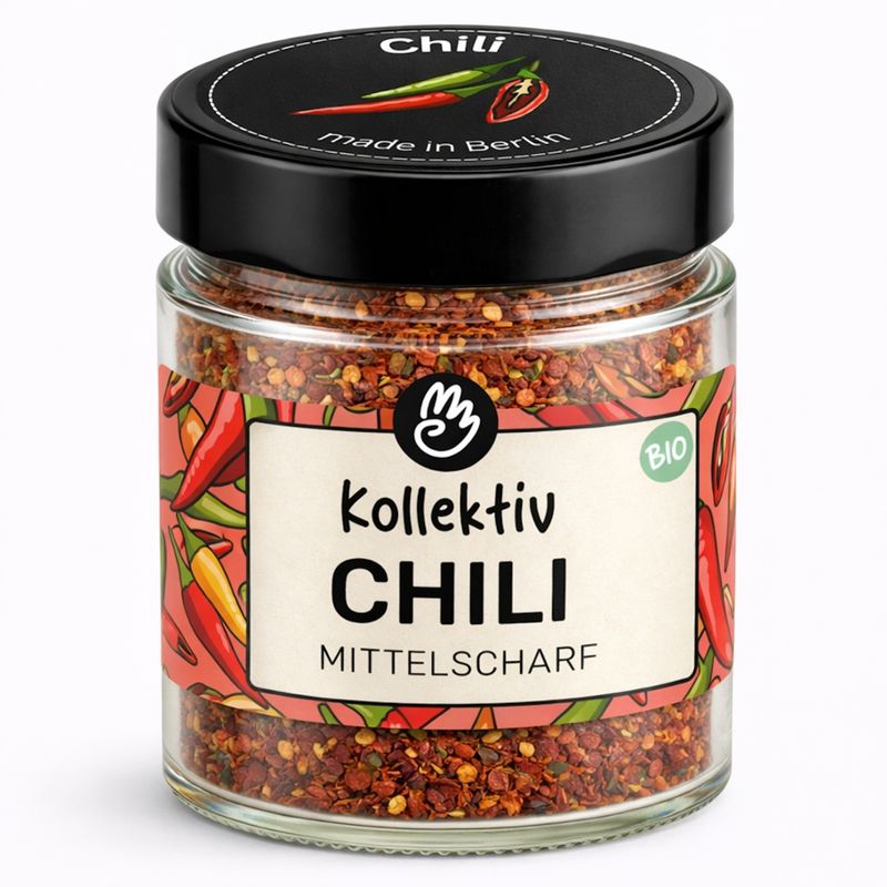 Kollektiv Kollektiv Bio-Chili Mittelscharfe Flocken - Produktbild