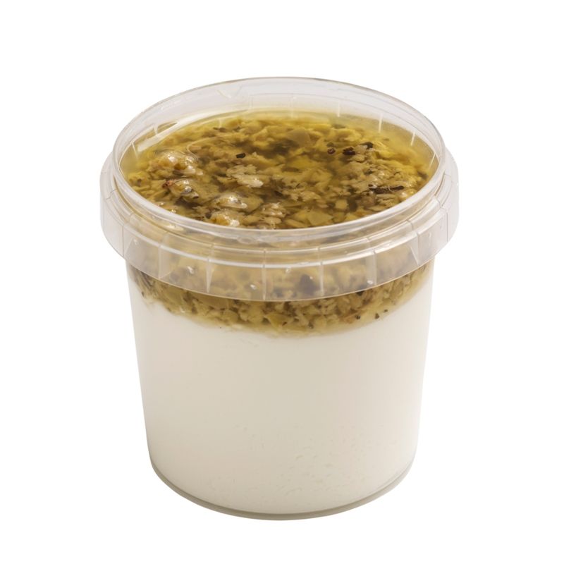 Anderlbauer Anderlbauer Ziegenfrischkäse Oliven-Pesto-Töpfchen Bio - Produktbild