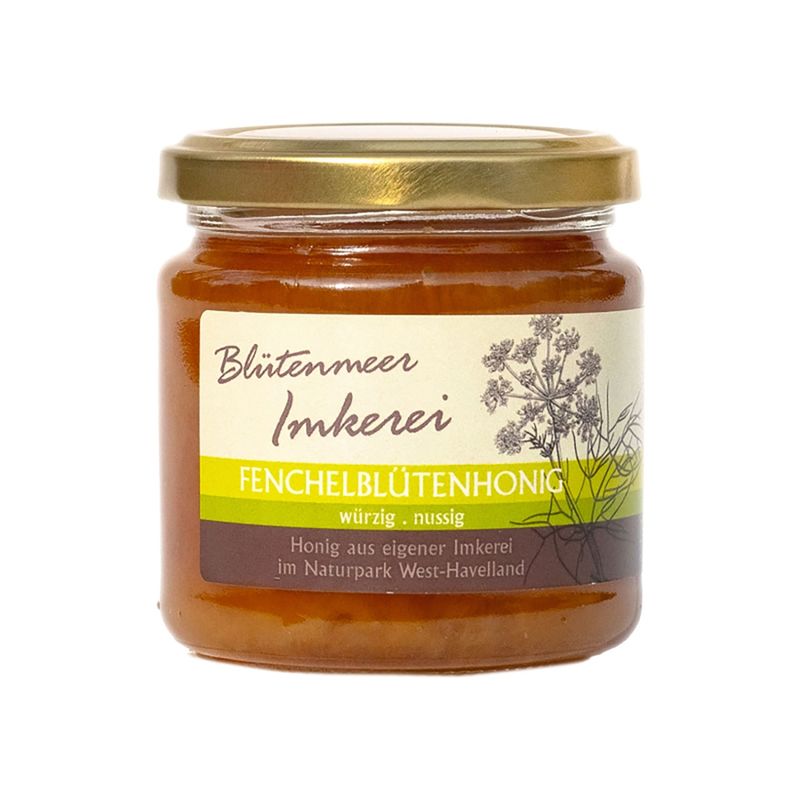 Blütenmeer Imkerei Bioland Fenchelblütenhonig aus der Blütenmeer Imkerei - Produktbild