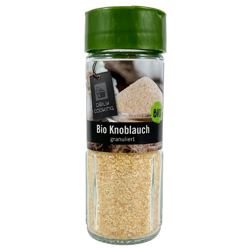 Daily Cooking Bio Knoblauch granuliert 55g Gl. DE-ÖKO-005 - Produktbild
